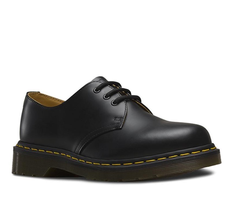 Black Smooth 1461 Smooth Dr.Martens NZ