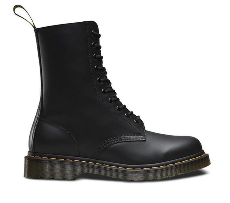 Black Smooth Dr.Martens NZ 1490 Smooth