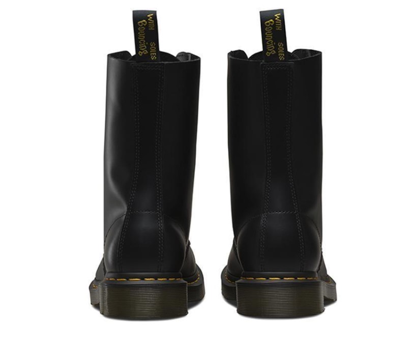 Black Smooth Dr.Martens NZ 1490 Smooth