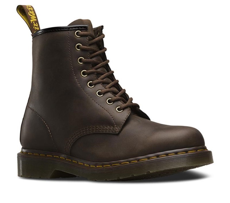 Dark Brown Crazy Horse Dr.Martens NZ 1460 Crazy Horse