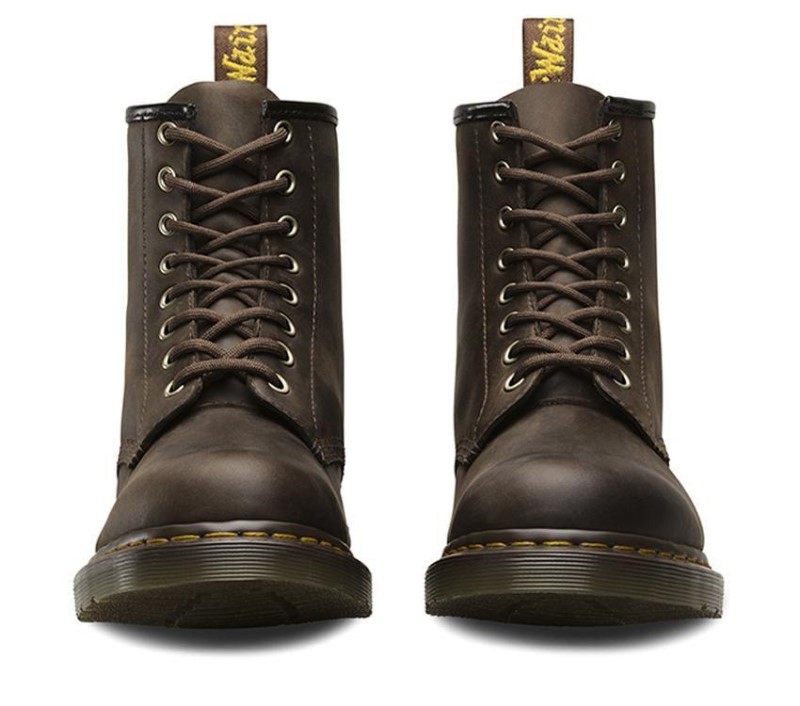 Dark Brown Crazy Horse Dr.Martens NZ 1460 Crazy Horse