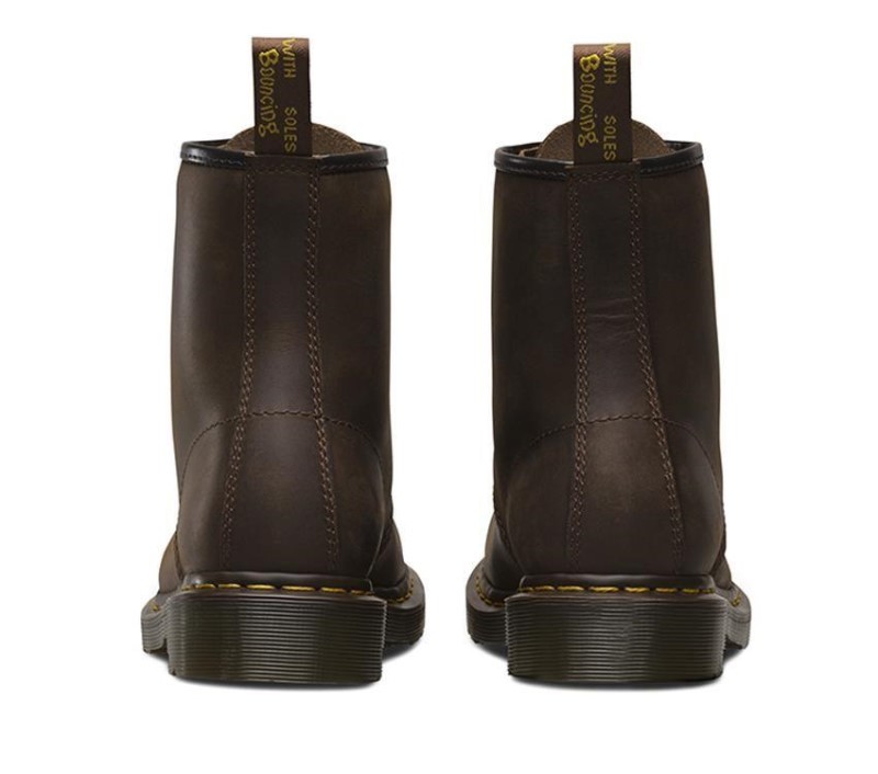 Dark Brown Crazy Horse Dr.Martens NZ 1460 Crazy Horse