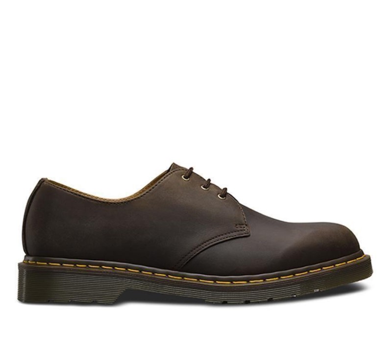 Dark Brown Crazy Horse Dr.Martens NZ 1461 Crazy Horse