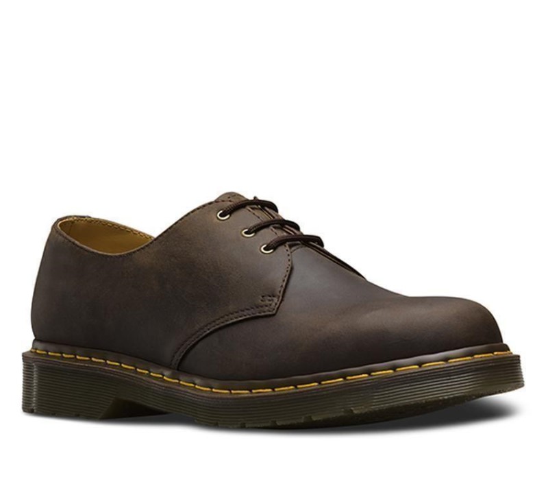Dark Brown Crazy Horse Dr.Martens NZ 1461 Crazy Horse