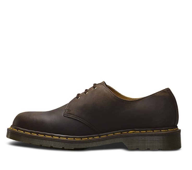 Dark Brown Crazy Horse Dr.Martens NZ 1461 Crazy Horse