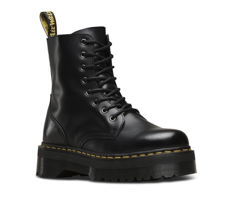 Dr.Martens NZ Black Polished Smooth Jadon