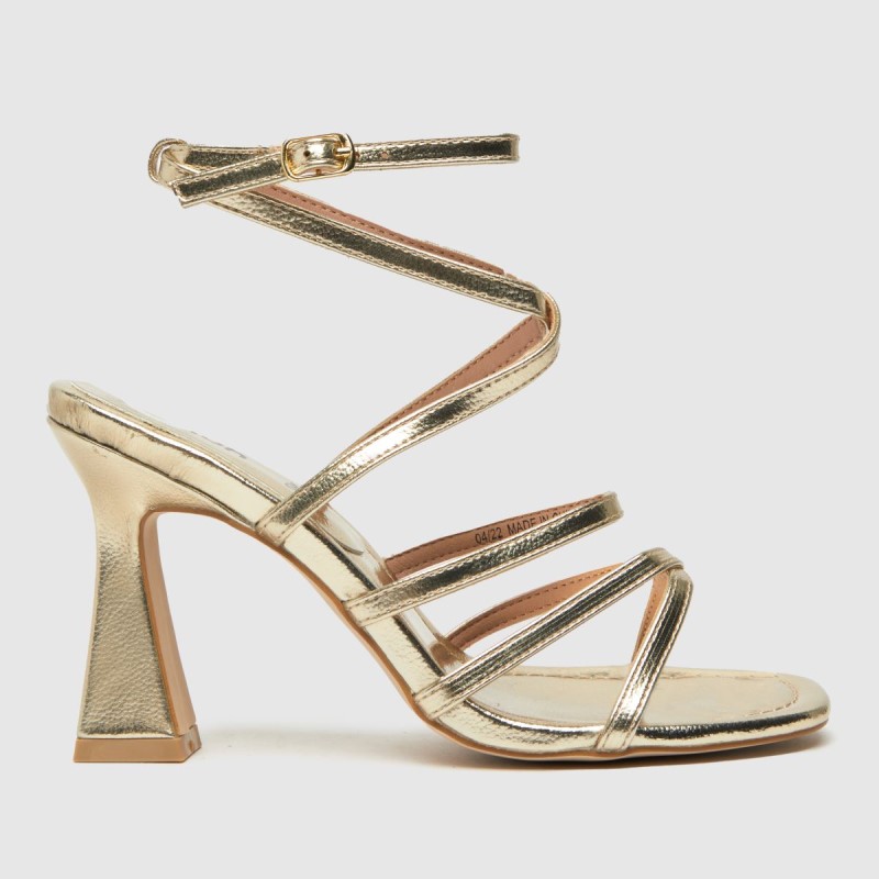 Dr.Martens NZ Schuh Serene Flared High Heels Gold