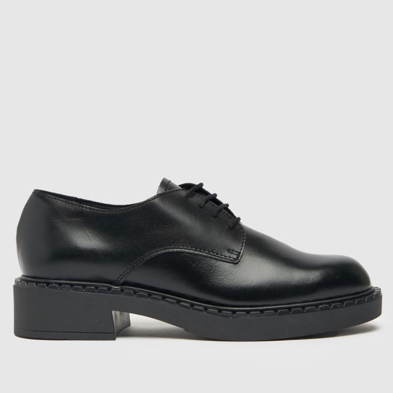Dr.Martens NZ Schuh Lynn Leather Lace Up Flat Shoes Black