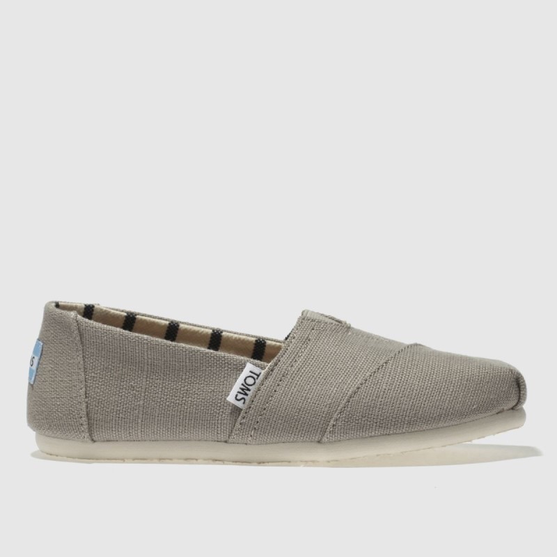 Toms Alpargata Venice Flat Shoes Dr.Martens NZ Light Grey