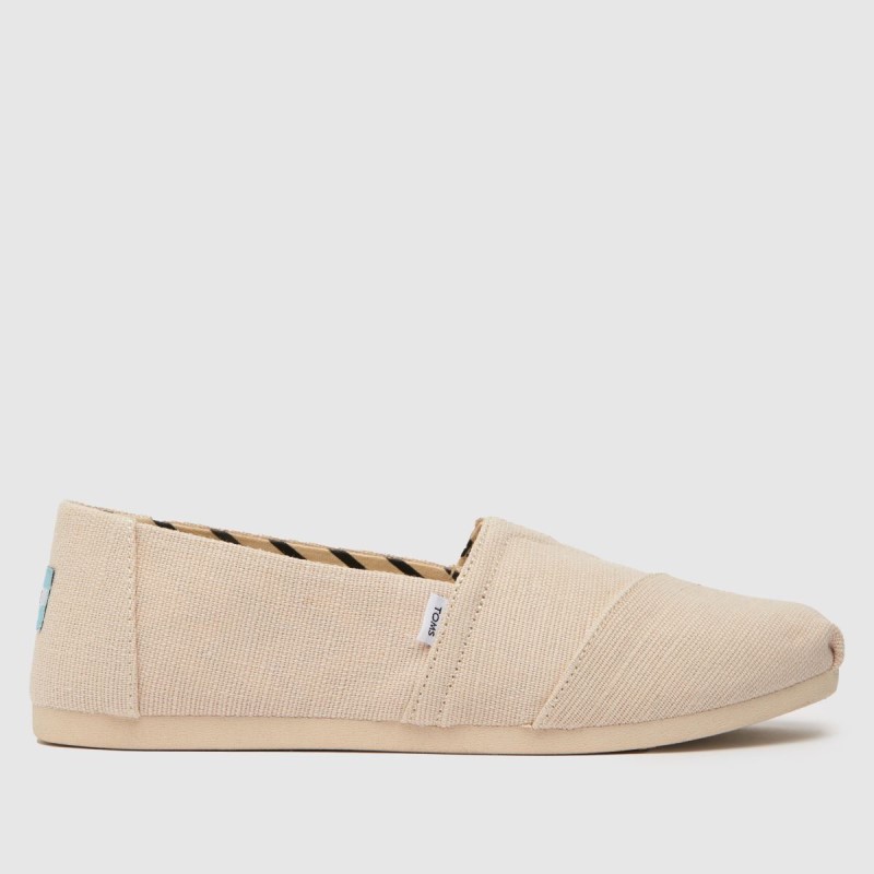 Dr.Martens NZ Natural Toms Alpargata Vegan Flat Shoes