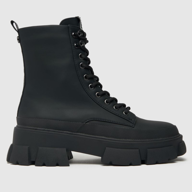Black Steve Madden Forecast Boots Dr.Martens NZ