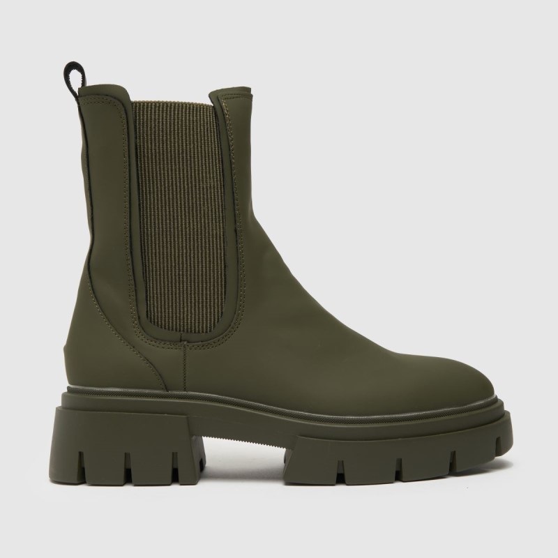 Schuh Amaya Chunky Chelsea Boots Dark Green Dr.Martens NZ