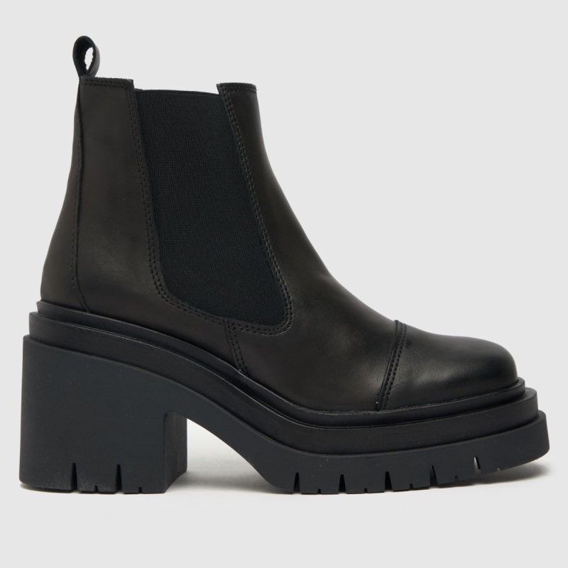 Dr.Martens NZ Schuh Adah Leather Chunky Boots Black