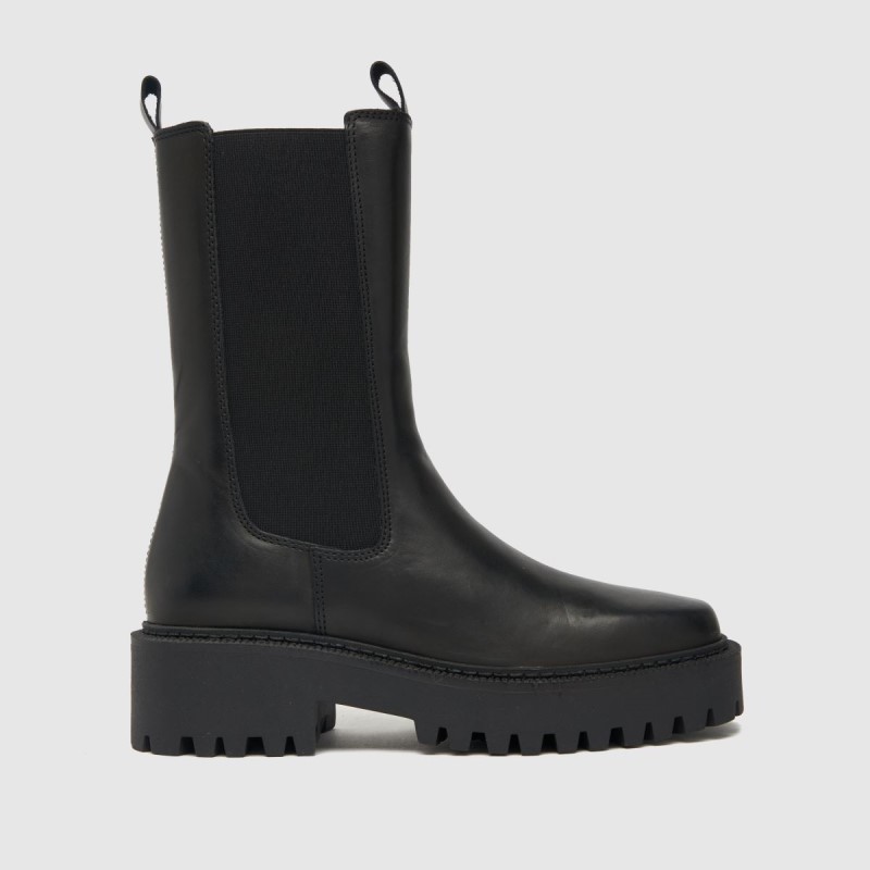 Schuh Aliza Square Toe Chelsea Boots Dr.Martens NZ Black