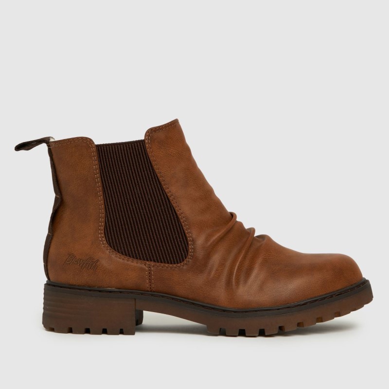 Blowfish Malibu Blowfish Radzi Shear Vegan Boots Tan Dr.Martens NZ