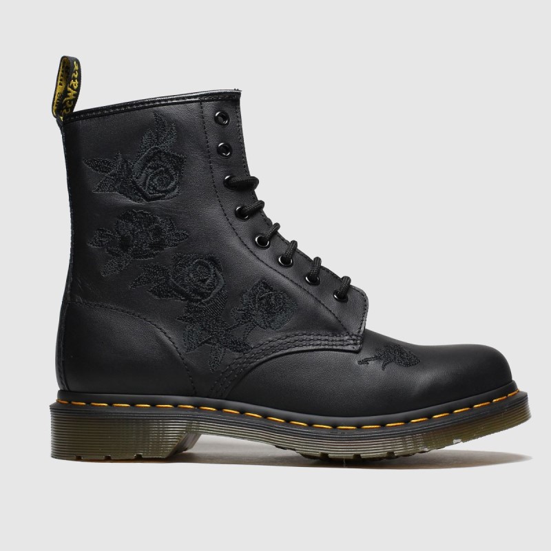 Black Dr Martens 1460 Vonda Mono Boots Dr.Martens NZ