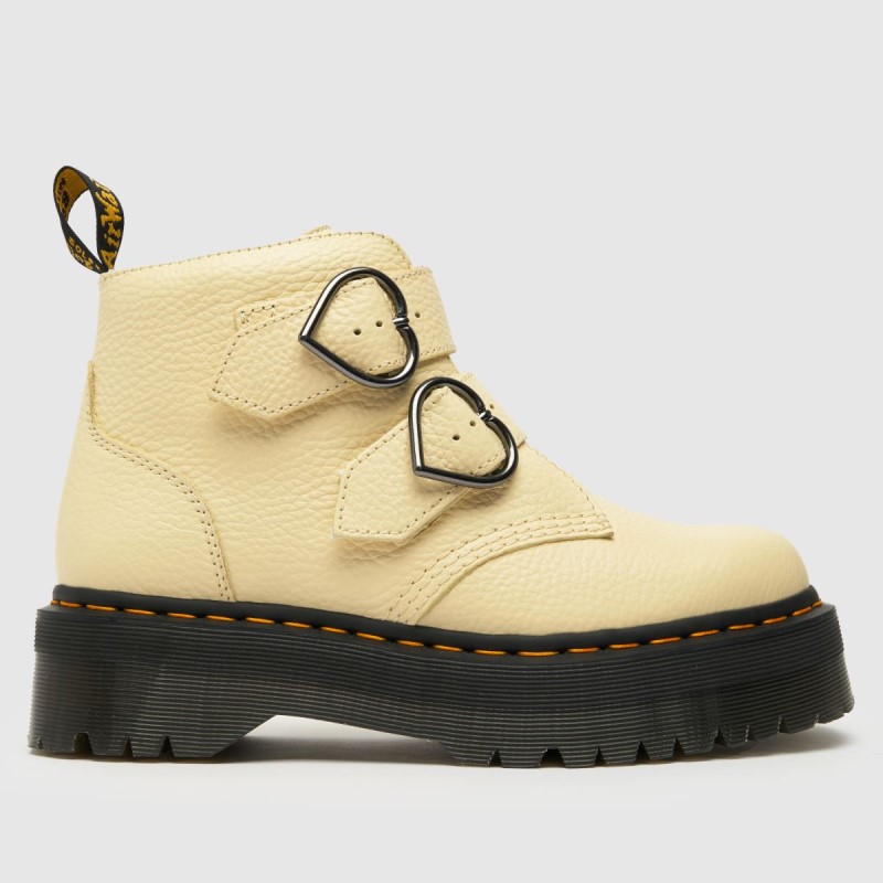 Dr.Martens NZ Beige Dr Martens Devon Heart Boots