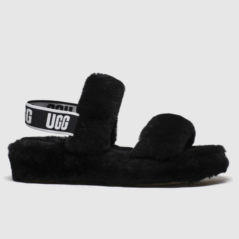 Ugg Oh Yeah Slippers Black Dr.Martens NZ