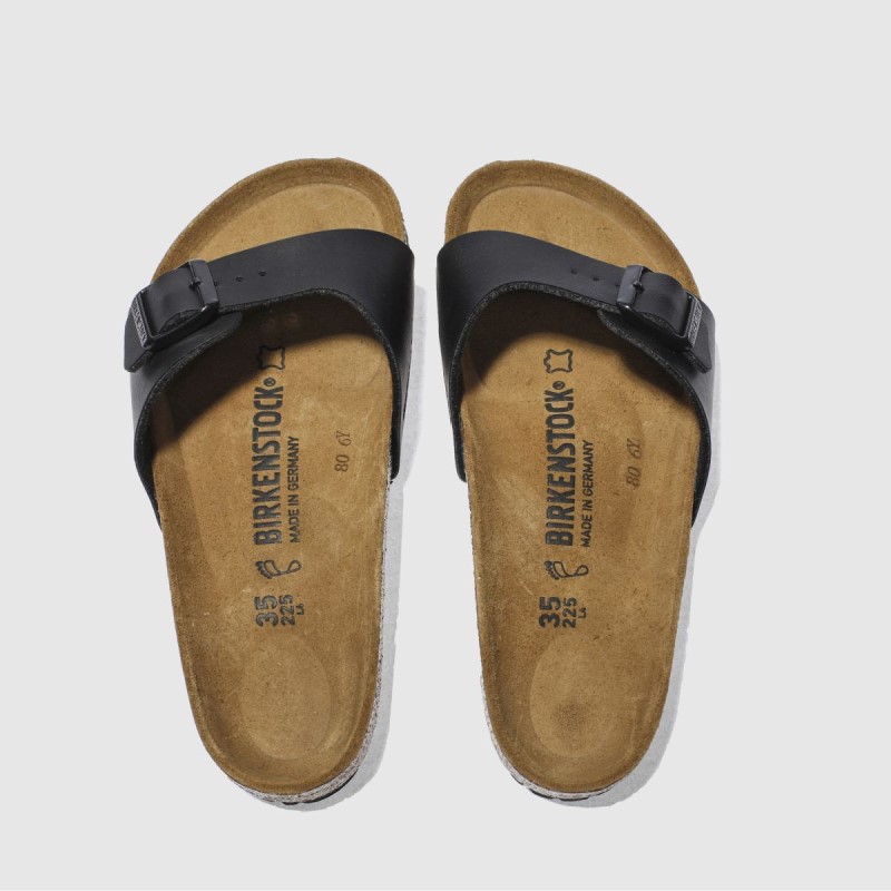 Birkenstock Madrid Sandals Dr.Martens NZ Black
