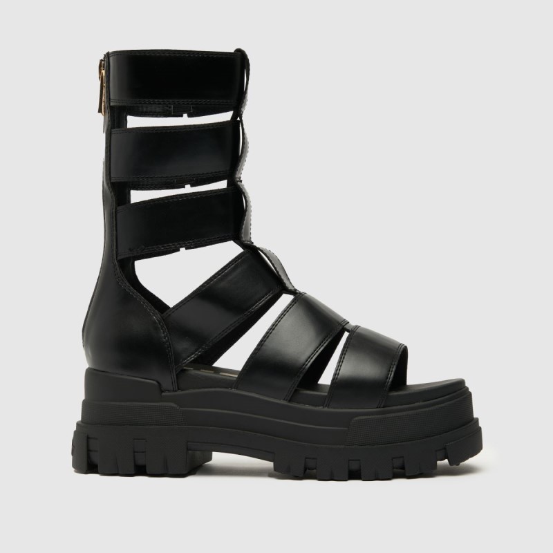 Dr.Martens NZ Black Buffalo London Zeus Sandals