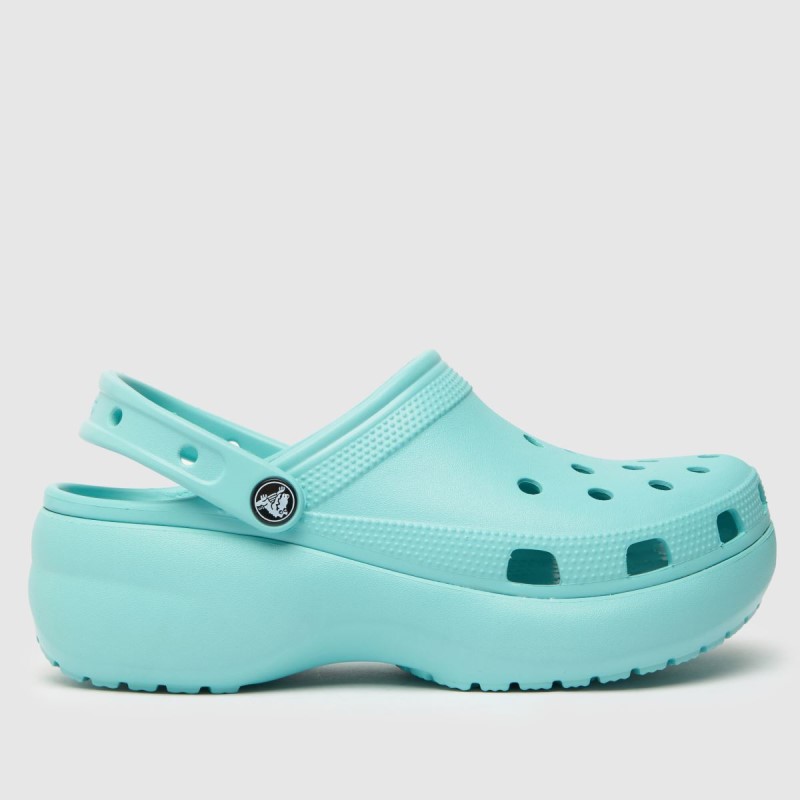 Dr.Martens NZ Pale Blue Crocs Classic Platform Sandals