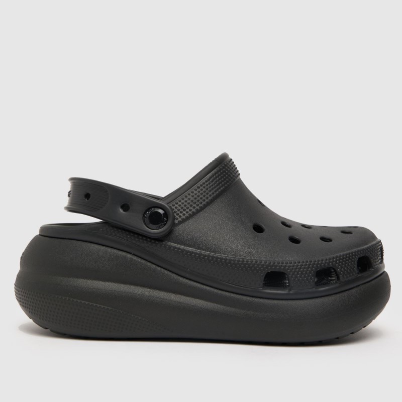 Black Dr.Martens NZ Crocs Classic Crush Clog Sandals
