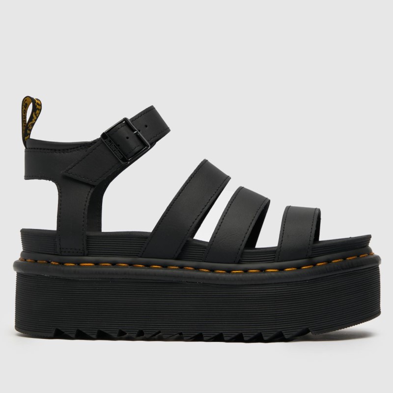 Dr.Martens NZ Black Dr Martens Blaire Quad Sandals