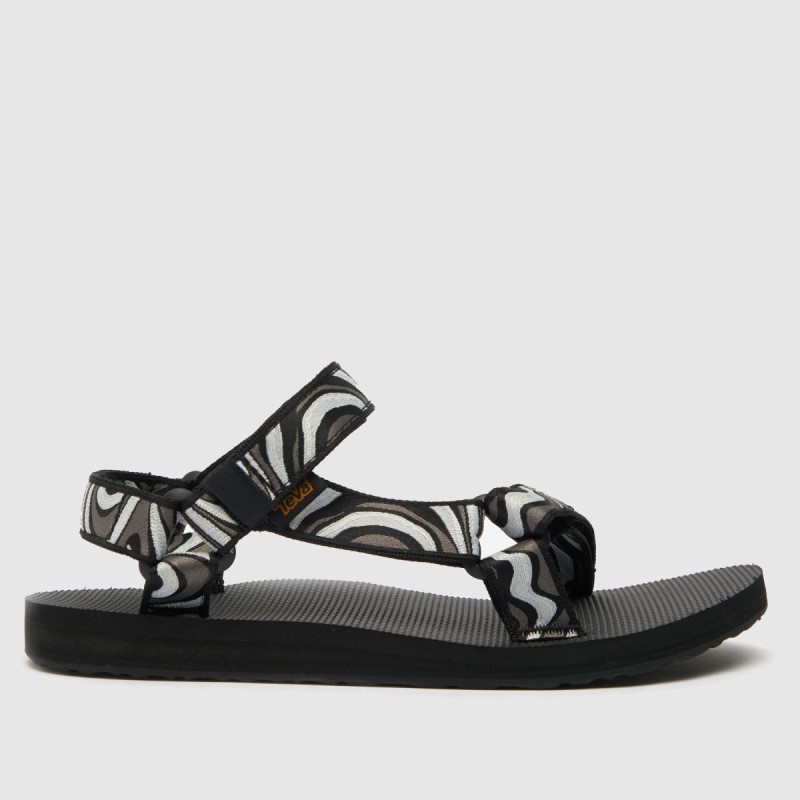 Black-White Dr.Martens NZ Teva Zappy Vegan Sandals