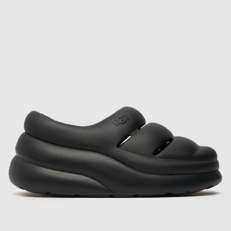 Dr.Martens NZ Black Ugg Sport Yeah Clog Sandals