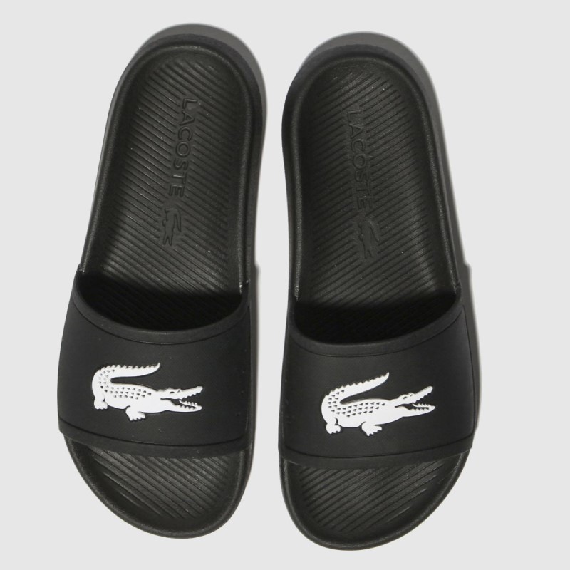 Lacoste Croco Slide 119 3 Sandals Black-White Dr.Martens NZ