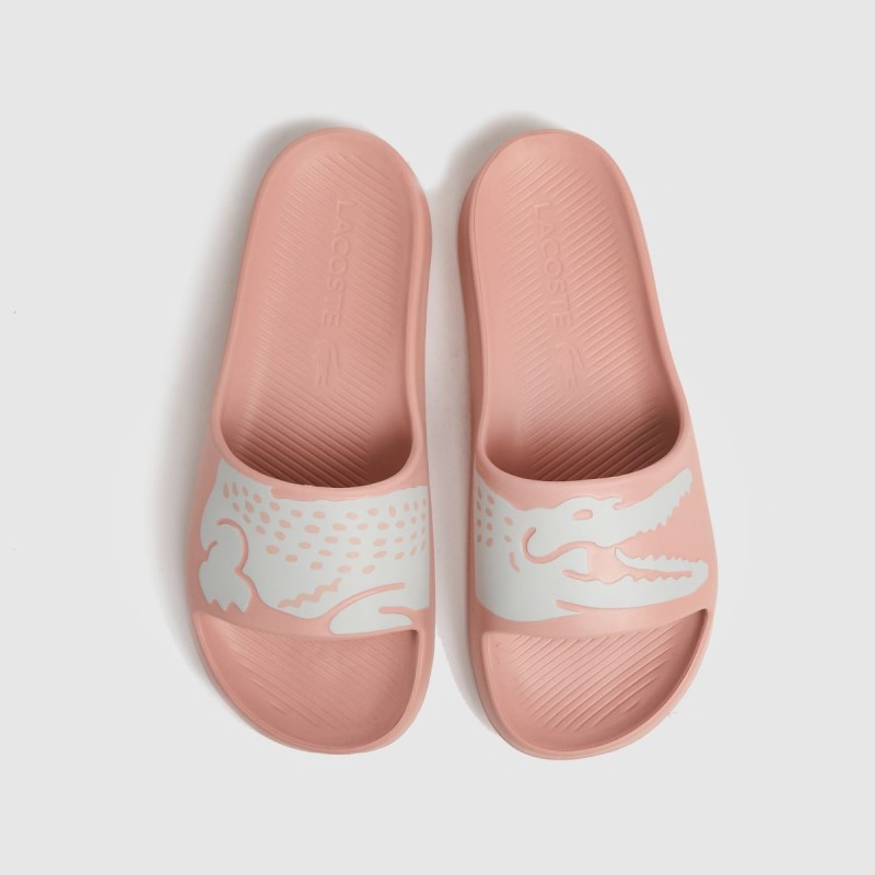 Lacoste Croco Slide 2.0 Sandals Dr.Martens NZ Pale Pink