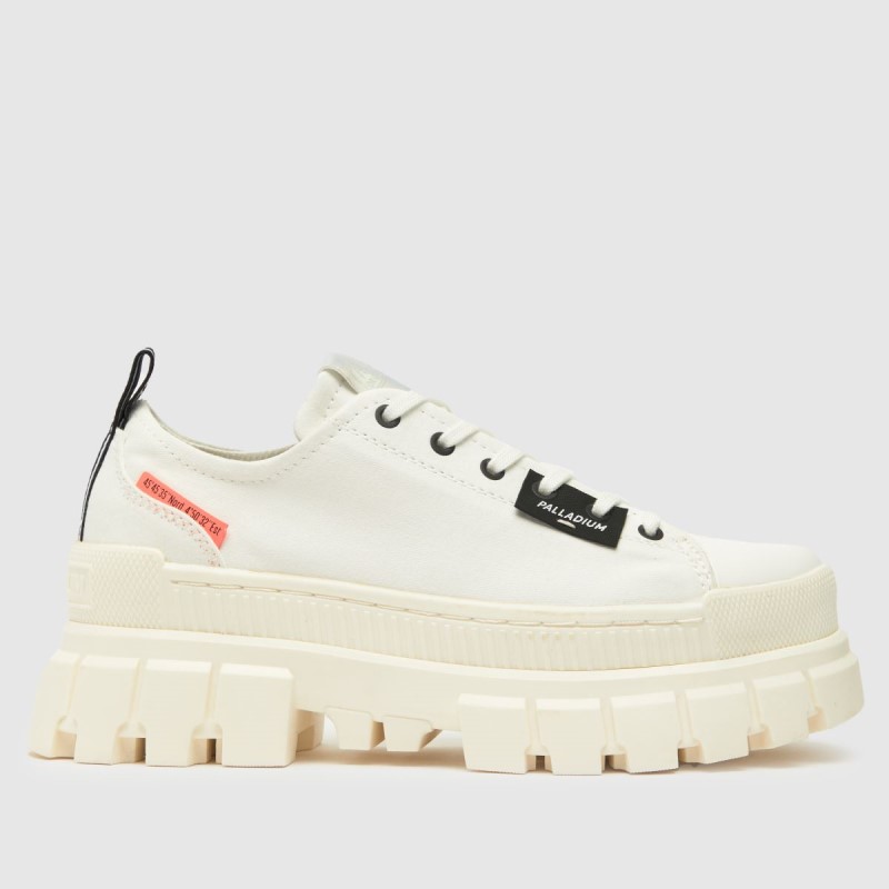 Palladium Revolt Lo Tx Trainers White Dr.Martens NZ