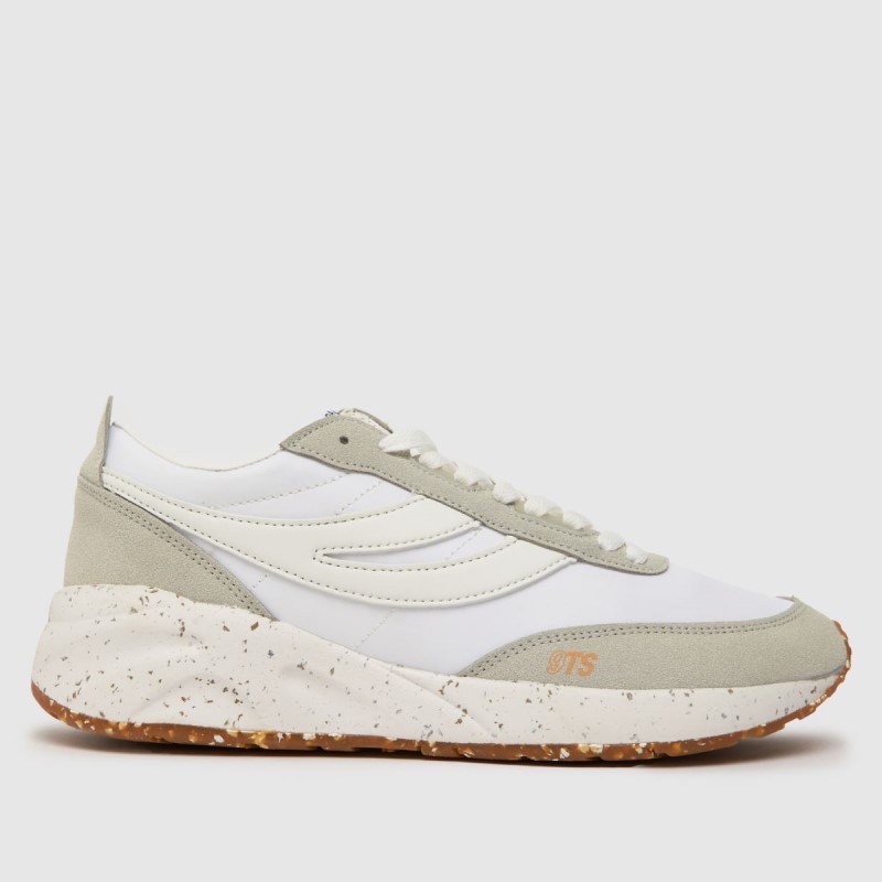 White-grey Superga 4089 Training 9Ts Trainers Dr.Martens NZ