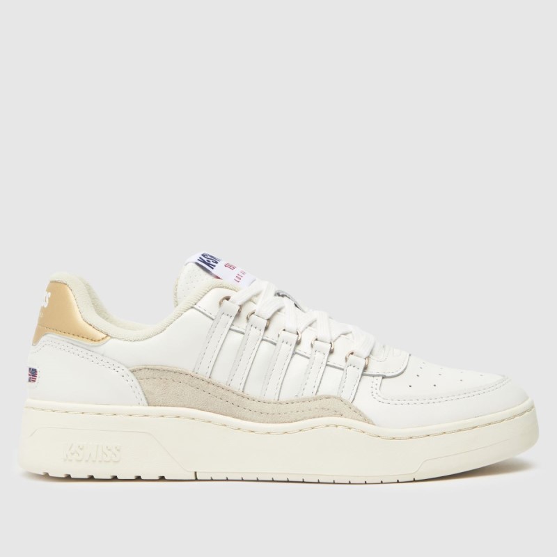 Dr.Martens NZ White K-Swiss Cannon Court Cl Trainers