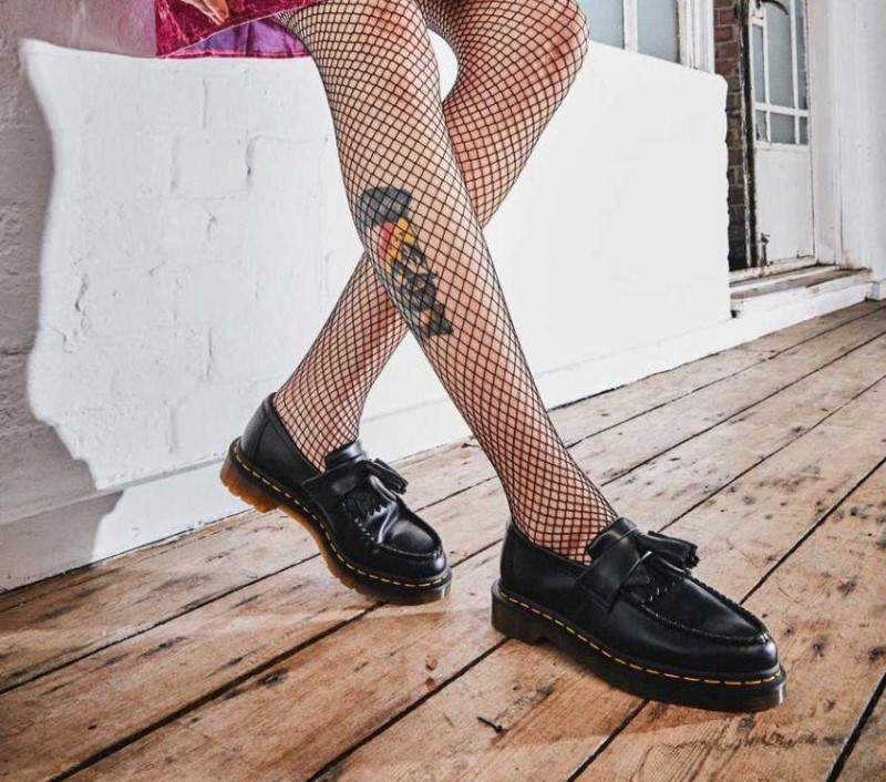 Adrian Smooth Black Smooth Dr.Martens NZ