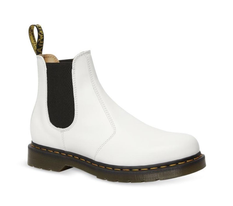 2976 Smooth Chelsea Boot Dr.Martens NZ White Smooth