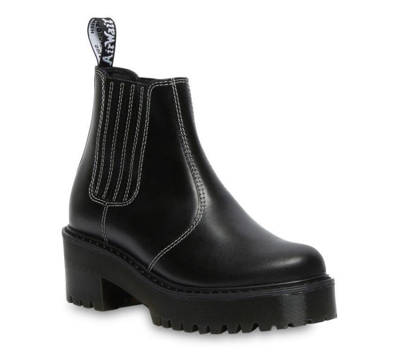 Black Atlas Dr.Martens NZ Rometty Chelsea Boot