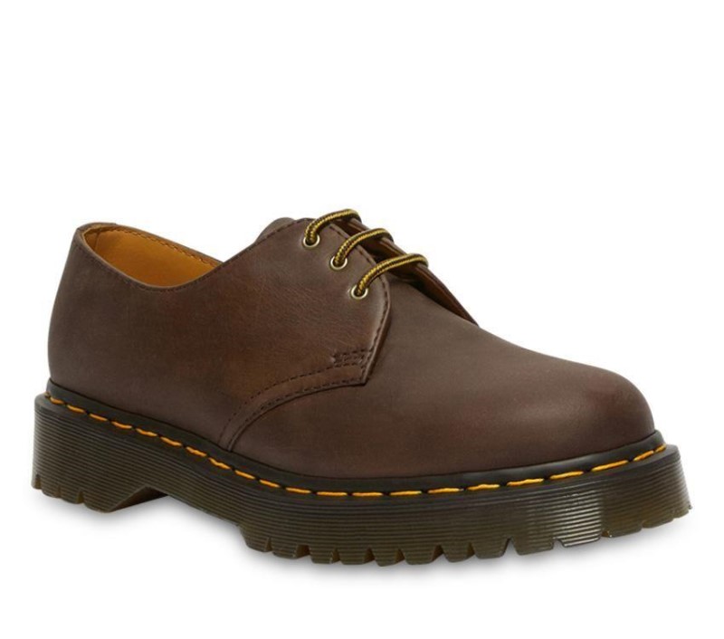 1461 Bex Crazy Horse Dark Brown Crazy Horse Dr.Martens NZ