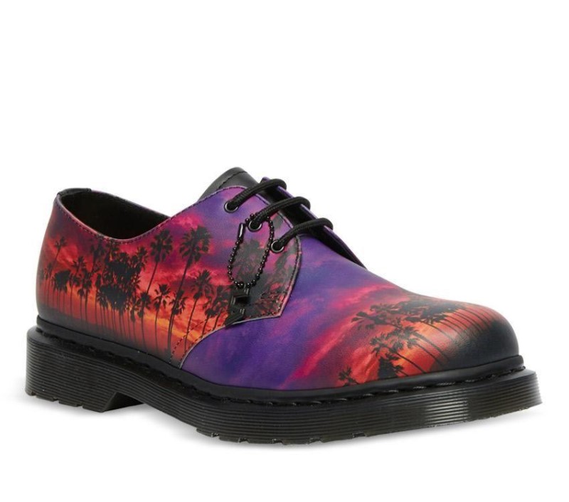 Black/Black 1461 Los Angeles Dr.Martens NZ