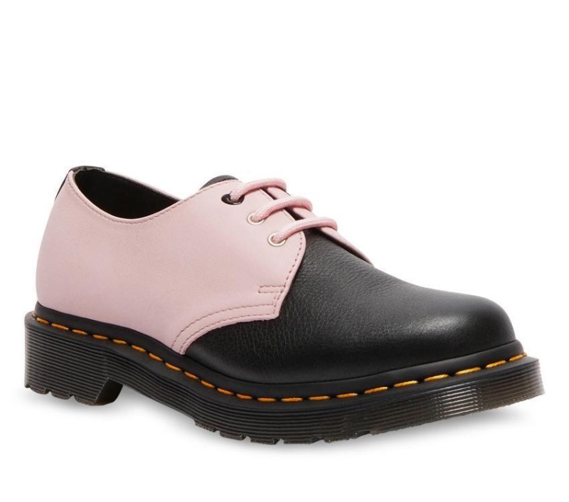 Black/Chalk Pink 1461 Pascal Virginia Dr.Martens NZ