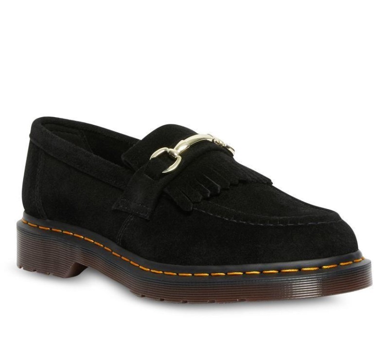 Black Desert Oasis Suede Adrian Snaffle Loafer Dr.Martens NZ