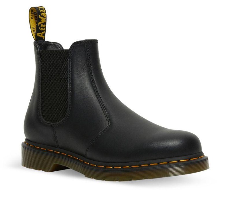 Black Nappa Dr.Martens NZ 2976 Nappa Chelsea Boot