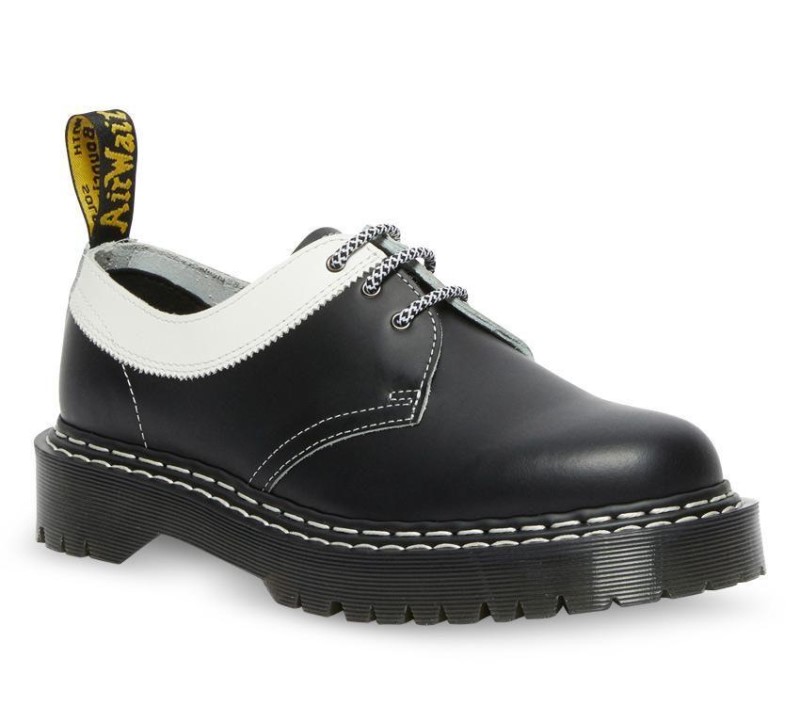 Black With White Edge/White 1461 Bex Ds Dr.Martens NZ
