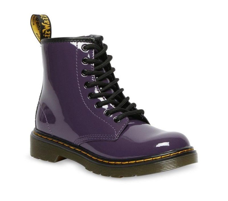 Blackcurrant Dr.Martens NZ 1460 Juniors Patent Lamper