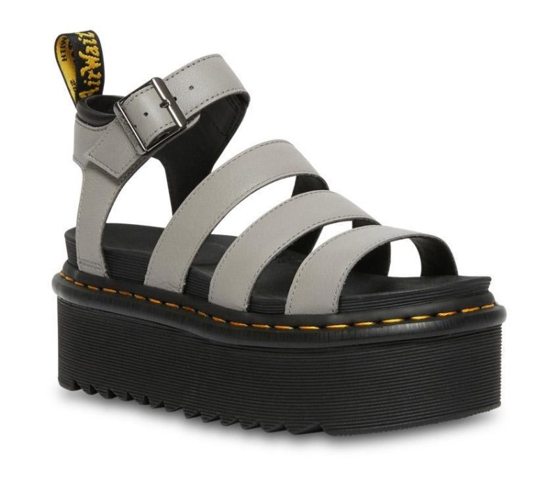 Dr.Martens NZ Zinc Grey Pisa Blaire Quad Pisa