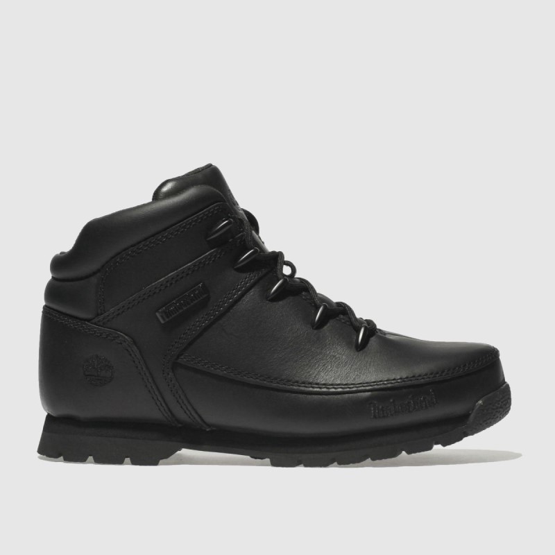 Timberland Euro Sprint Youth Boots Black Dr.Martens NZ