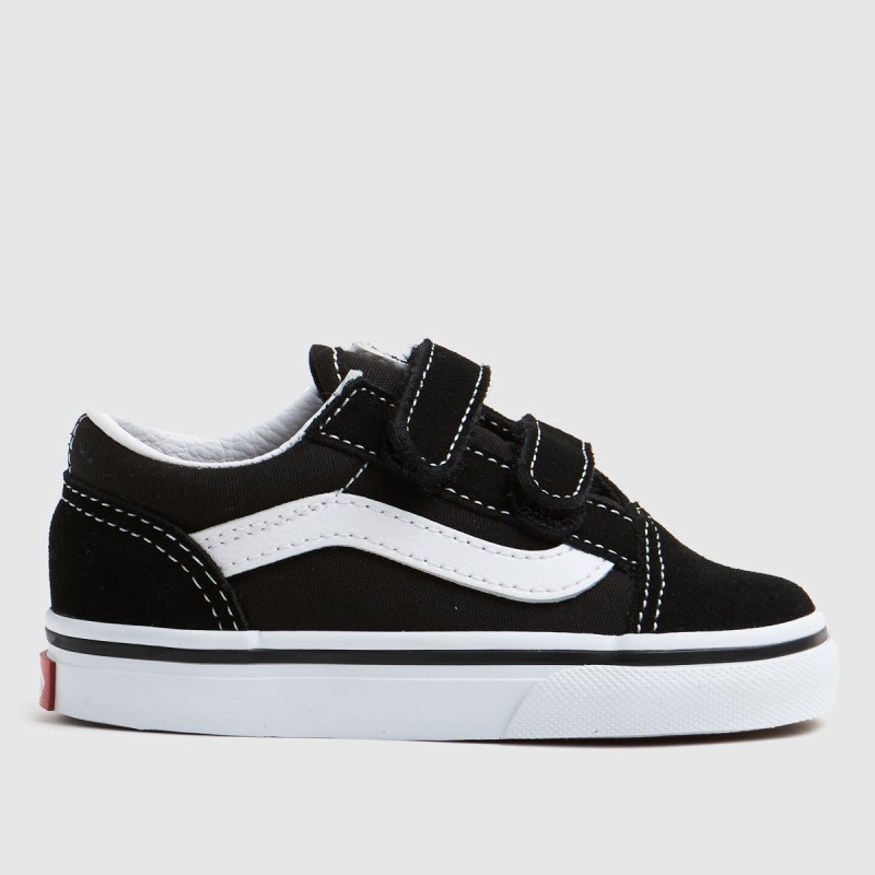 Dr.Martens NZ Black-White Vans Old Skool Toddler Trainers