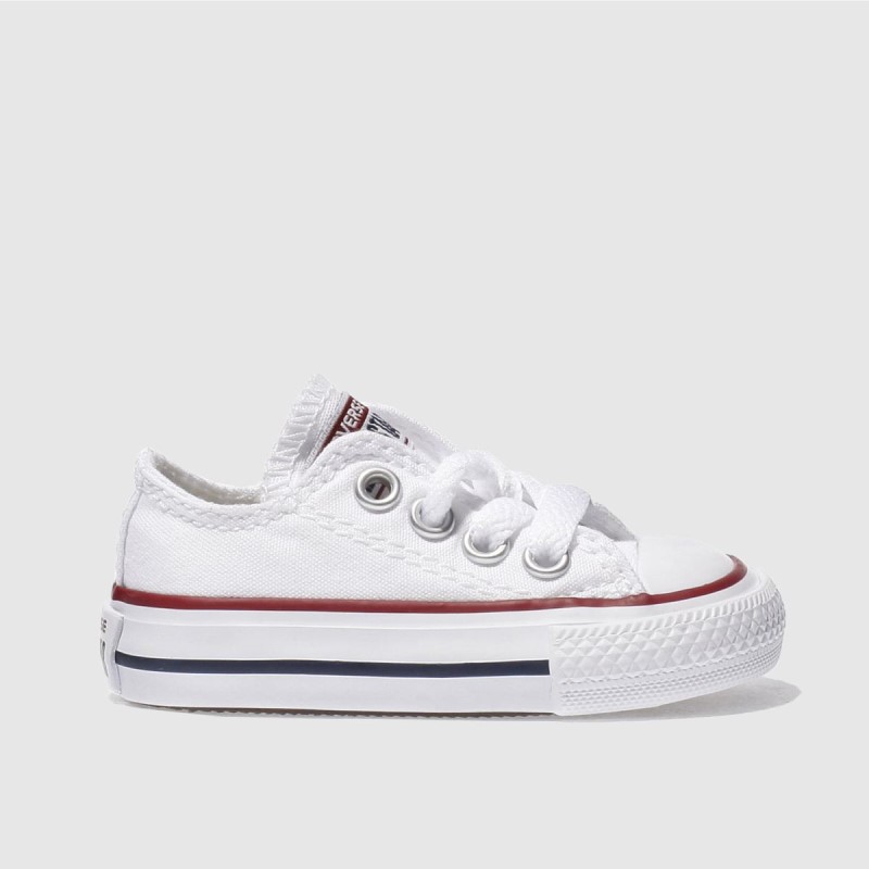 Converse All Star Lo Toddler Trainers White Dr.Martens NZ