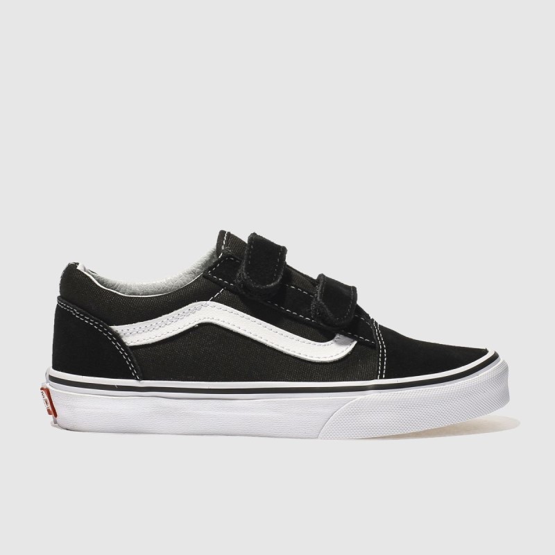 Vans Old Skool Junior Trainers Dr.Martens NZ Black-White