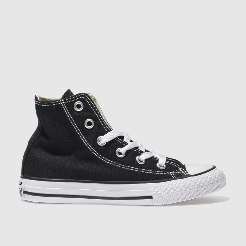 Black Dr.Martens NZ Converse All Star Hi Junior Trainers